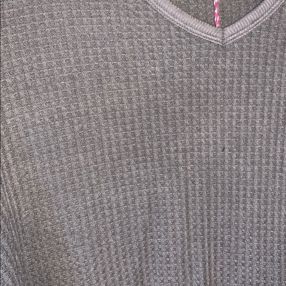 Gray Flowy Top - Picture 2 of 4